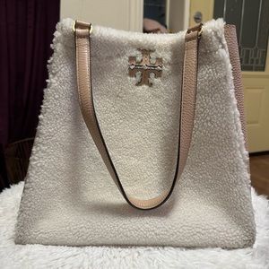 Shearling Tote, Tory Burch